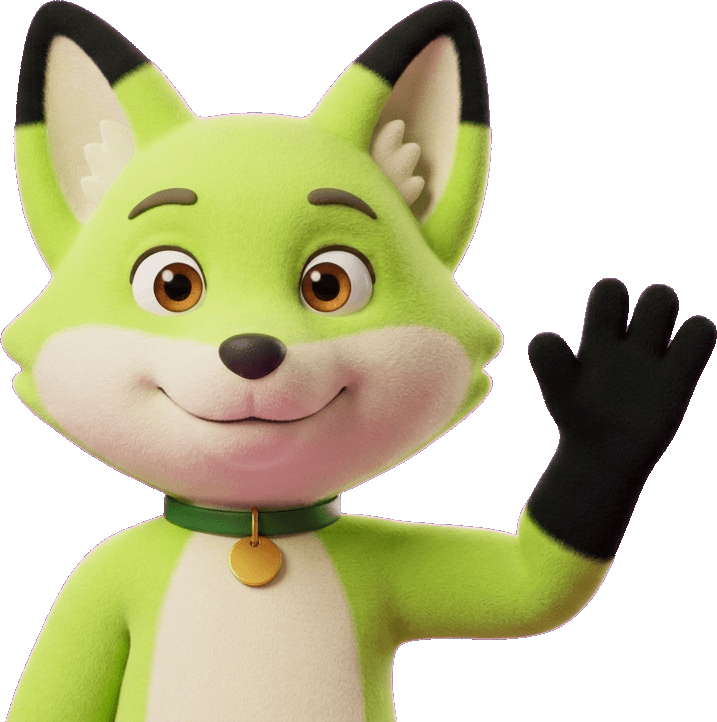 Fin waving hello, your funding specialist at The Futeur